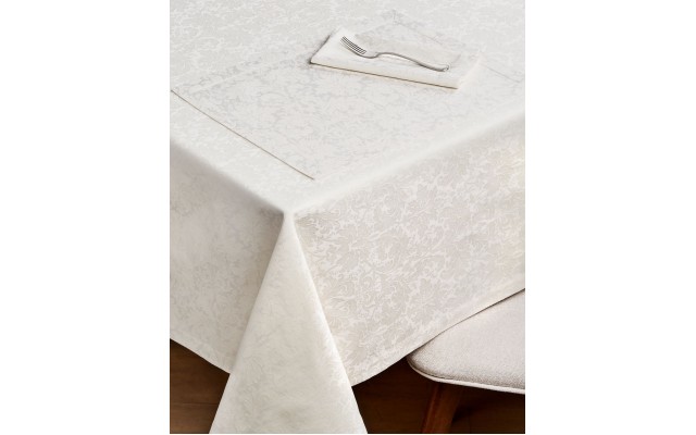  Classic 60″ x 120″ Damask Tablecloth