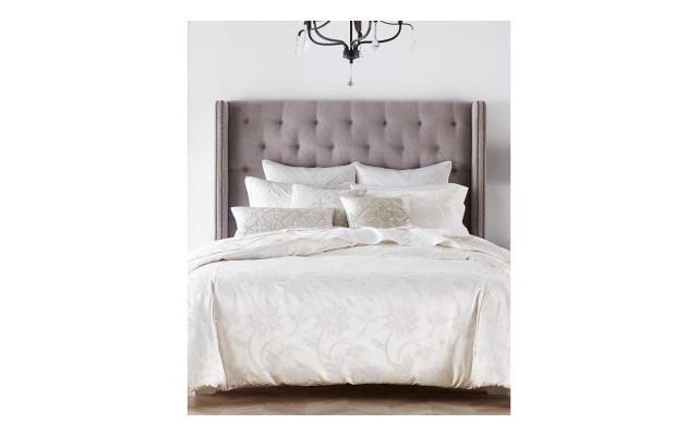  Classic Jacobean Embroidered King Duvet Cover