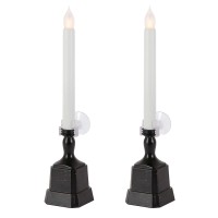 Illumaflame LED Candliers, Set of 2