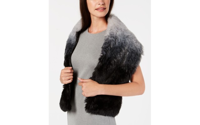  Women’s Faux-Fur Stole Scarves