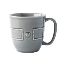 Juliska Berry & Thread French Panel Stone Grey Cofftea Cup
