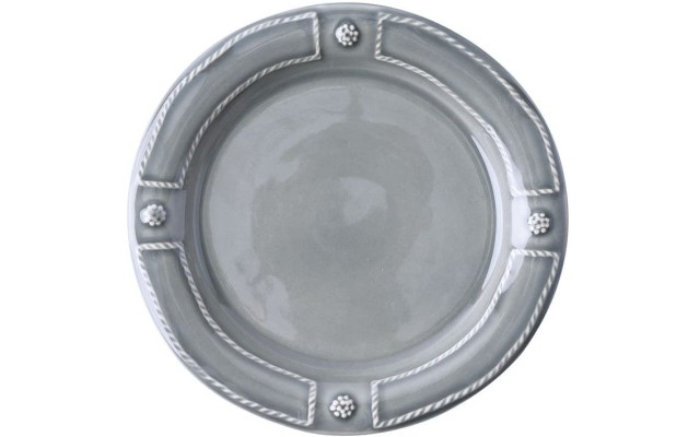  Berry & Thread French Panel Stone Grey Side/Cocktail Plate