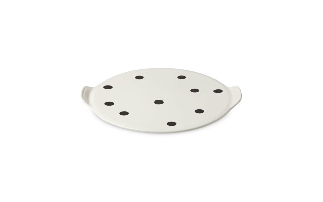  New York All In Good Taste Deco Dot Pizza Stone