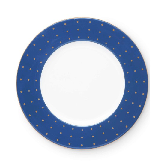  new york Library Lane Navy 9″ Accent Plate