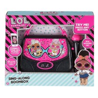 LOL Surprise Sing Along BoomBox With Built In Music & Real Mic 3 & Up