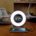 La Crosse Mood Light LCD Alarm Clock 7 Mood Light Colors with Nature Sounds