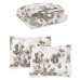  Flora 3-Pc. Cotton Full/Queen Duvet Cover