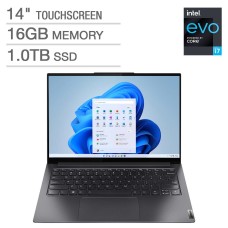 Lenovo IdeaPad Slim 7i Pro 14″ Touchscreen Intel Evo Platform Laptop – 11th Gen Intel Core i7- 16 GB RAM – SSD Drive -11370H – Windows 11 (Model-82QT0008US)