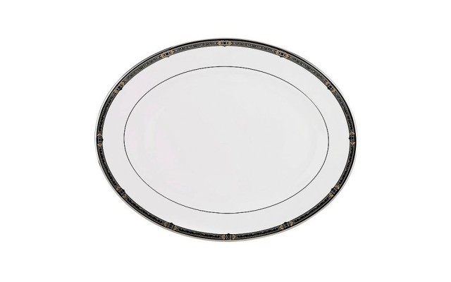  Vintage Jewel 16-Inch Oval Platter