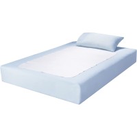 Levinsohn Fresh Ideas Mattress Underpad – Polyester Flannel Top Waterproof Bed Protector – 36 x 54 Inches