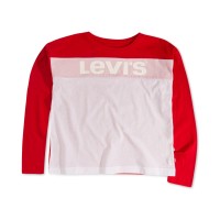 Levi’s Little Girls Cotton Colorblocked T-Shirt
