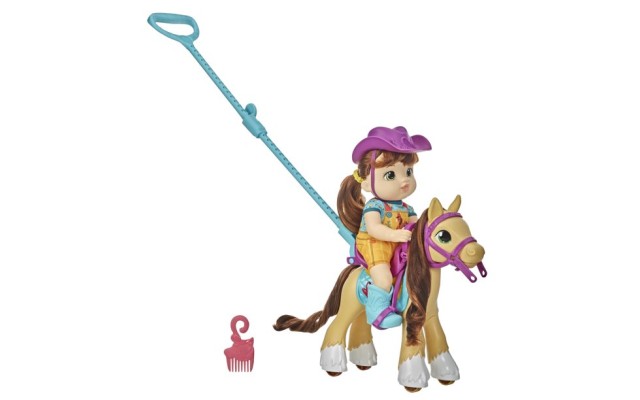 Littles by , Little Mandy, Includes Pony with Push-Stick, for Ages 3+