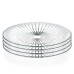 Lorenzo Home Trends Sunbeam 10″ Dinner Plates – Set of 4