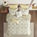 Madison Nisha Comforter Set, King/California King, Yellow