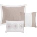  Ashbury 5-Piece Quilted King Bedspread Set Bedding , Oversized King(120″x118″), Medallion Khaki