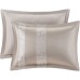  Ava Cal King 7 Piece Chenille Jacquard Comforter Set