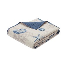 Madison Park Bayside Quilted Oversized Throw
