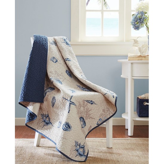  Bayside Quilted Oversized Throw
