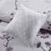  Holly 7-Pc. Full/Queen Duvet Cover Set, Full/Queen(90″x90″), Floral Purple
