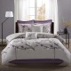  Holly 7-Pc. Full/Queen Duvet Cover Set, Full/Queen(90″x90″), Floral Purple