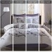  Holly 7-Pc. Full/Queen Duvet Cover Set, Full/Queen(90″x90″), Floral Purple