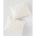  Laetitia Full/Queen 3 Piece Cotton Chenille Medallion Fringe Coverlet Set