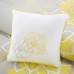  Lola 6-Pc. Duvet Cover Set Bedding, Full/Queen(90″x90″), Yellow