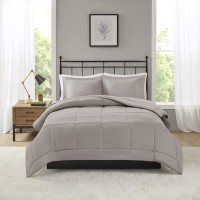 Madison Park Sarasota 3-Pc Comforter Set Bedding, Taupe, King/California King