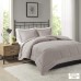 Sarasota 3-Pc Comforter Set Bedding, Taupe, King/California King