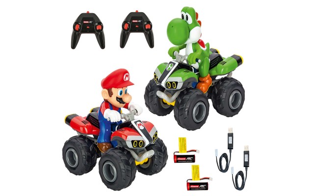 Mario Kart Quad RC Twin Pack, Mario and Yoshi