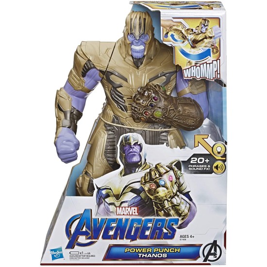  Avengers Endgame Power Punch Thanos Action Figure