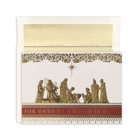  Holiday Collection 16-count Boxed Embossed Religious
