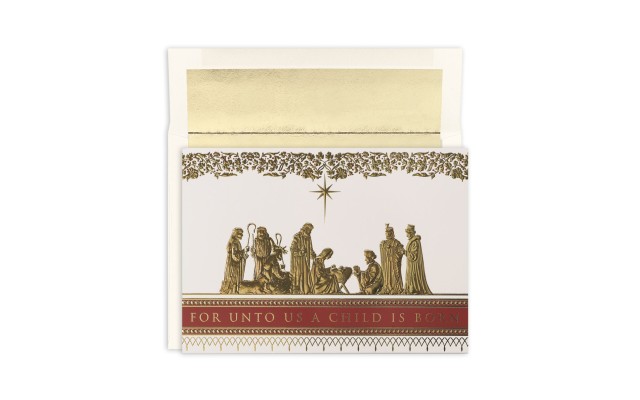  Holiday Collection 16-count Boxed Embossed Religious