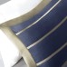Mizone Ashton Duvet Cover Set, Navy, Full/Queen
