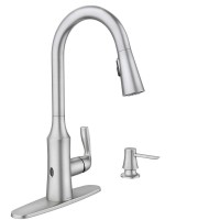 Moen MotionSense Wave Technology Cadia Touchless Kitchen Faucet 87869EWSRS
