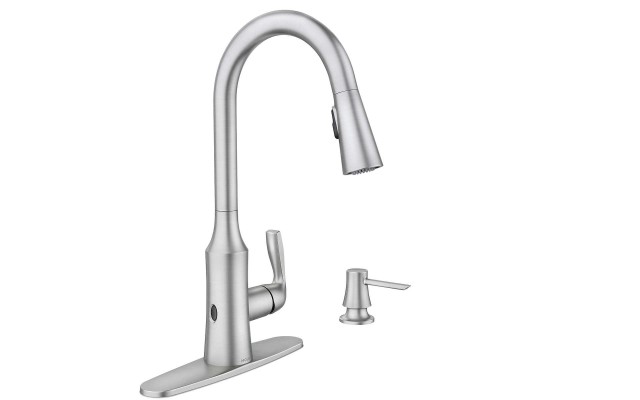  MotionSense Wave Technology Cadia Touchless Kitchen Faucet 87869EWSRS