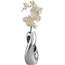 Nambe Pebble Twist Bud Vase