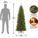  6′ North Valley Spruce Pencil Slim Tree