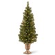  Company Pre-lit Artificial Tree For Entrances and Christmas| Includes Pre-strung White Lights | Montclair Spruce – 4 ft