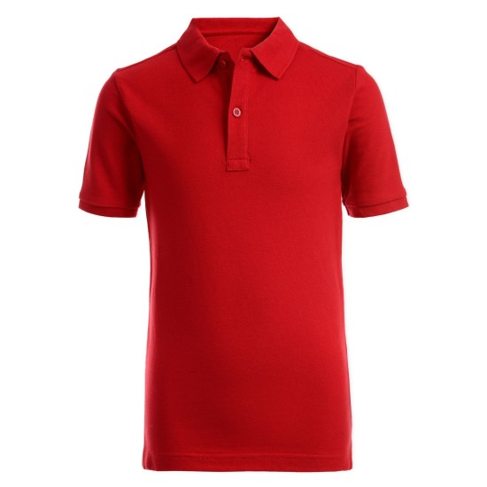  Boys’ School Uniform Short Sleeve Pique Polo