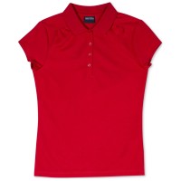 Nautica Plus Girls Short Sleeve Performance Polo Shirt