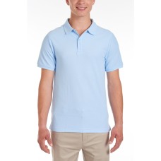 Nautica Young Men Short Sleeve Double Pique Polo, (36X37, Blue)
