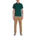  Young Men Short Sleeve Double Pique Polo