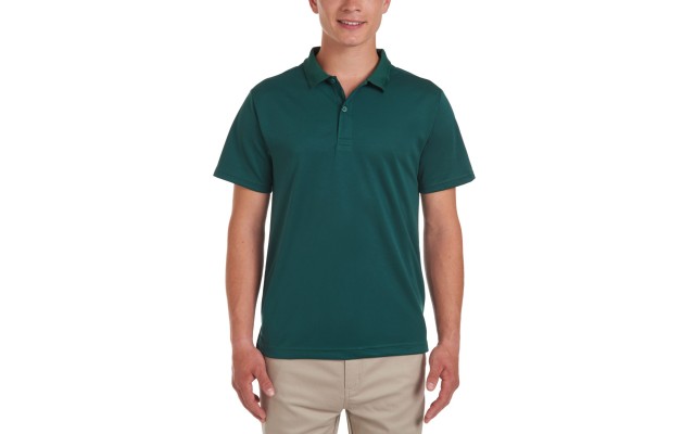  Young Men Short Sleeve Performance Polo