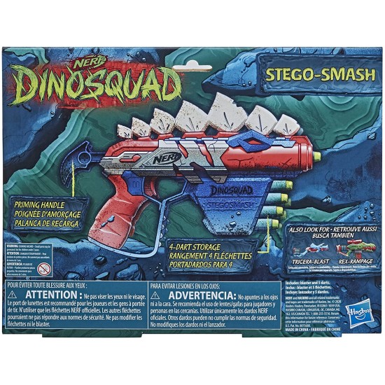  DinoSquad Stegosmash Blaster – 8 Years and Up