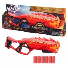 Nerf DragonPower Emberstrike 8-dart Rotating Drum With Pump Action Priming Blaster