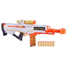 Nerf Ultra Pharaoh Blaster — Gold Accents, 10-Dart Clip, 10 Nerf Ultra Darts, Compatible Only with Nerf Ultra Darts