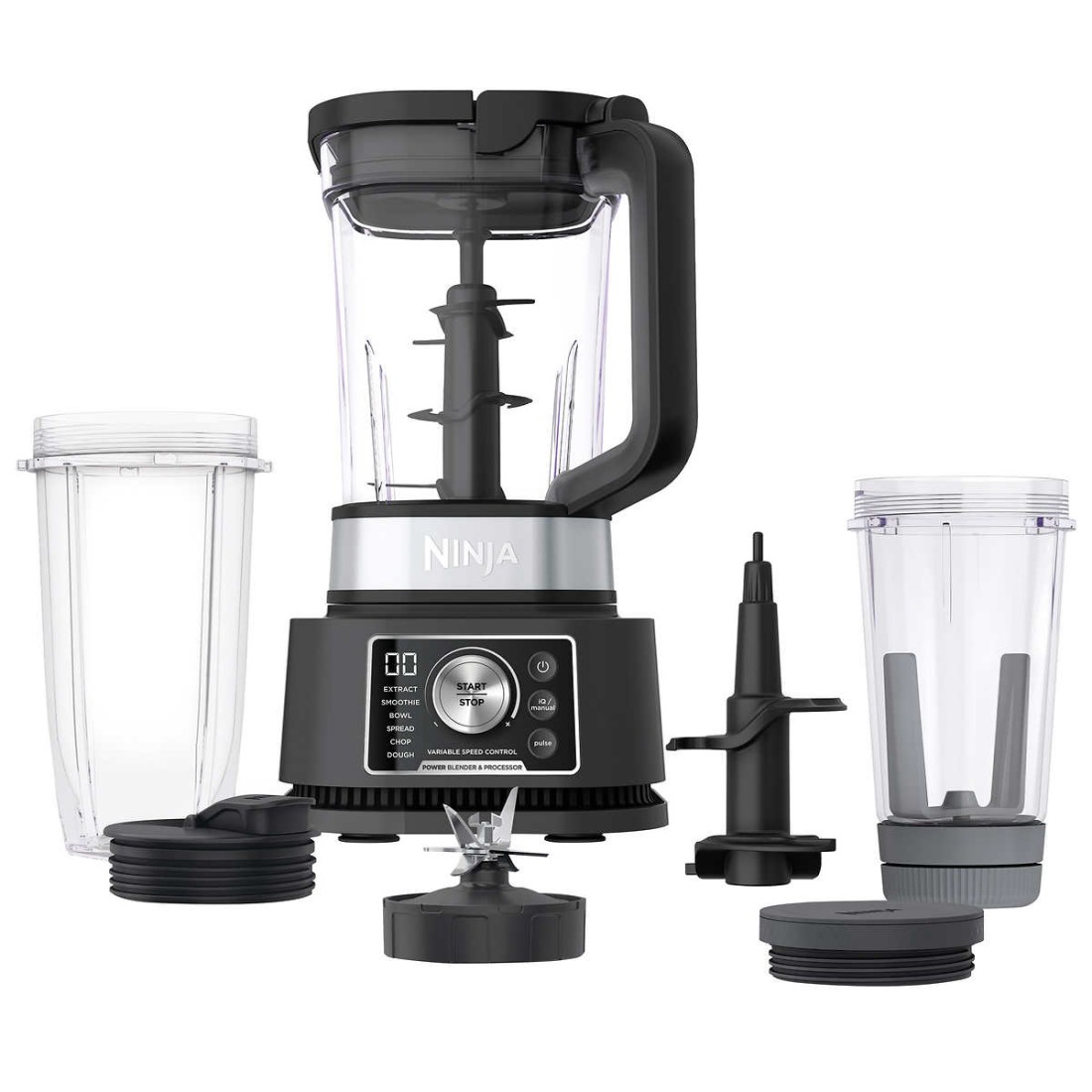 Ninja Foodi CO351B Power Blender & Processor System 1200-Watt Motor