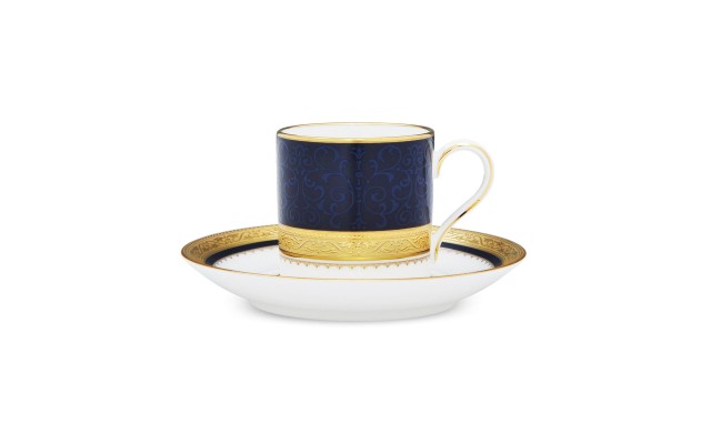  Odessa Cobalt Gold After Dinner Cup & Saucer