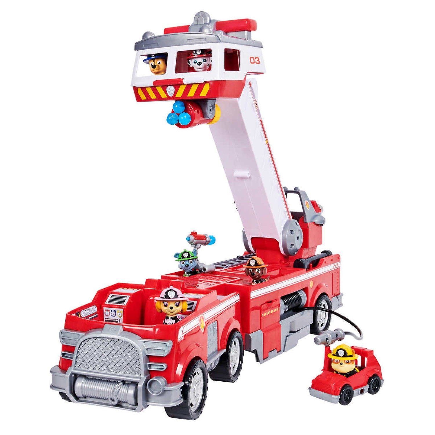 paw patrol fire pups figures